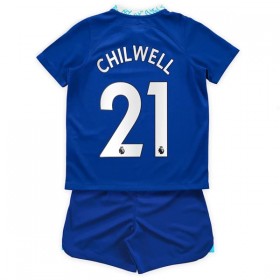 Chelsea Chilwell 21 Børn Hjemme 2022-23 - Fodboldtrøjer (S/S)